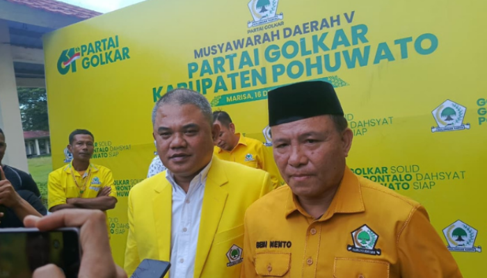 Beni Nento Mundur, Golkar Pohuwato Sepakat Pilih Nasir Giasi