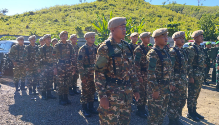 Hari Juang Infanteri ke 77, Komcad Boalemo Perkuat Semangat Bela Negara