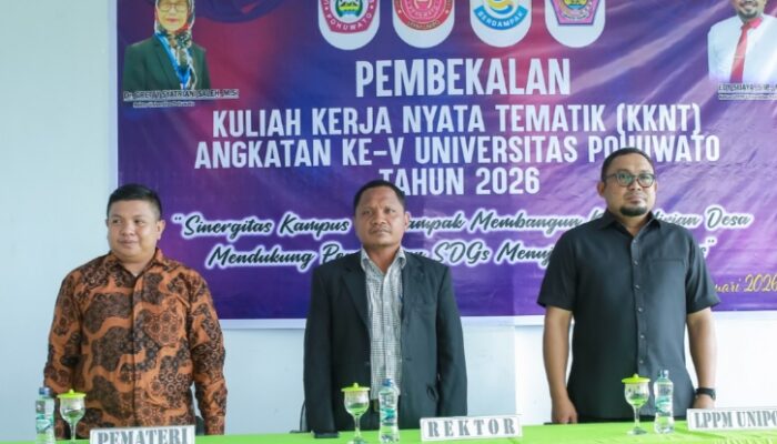 UNIPO Bekali 205 Mahasiswa KKNT 2026, Dorong Pembangunan Desa Berbasis SDGs