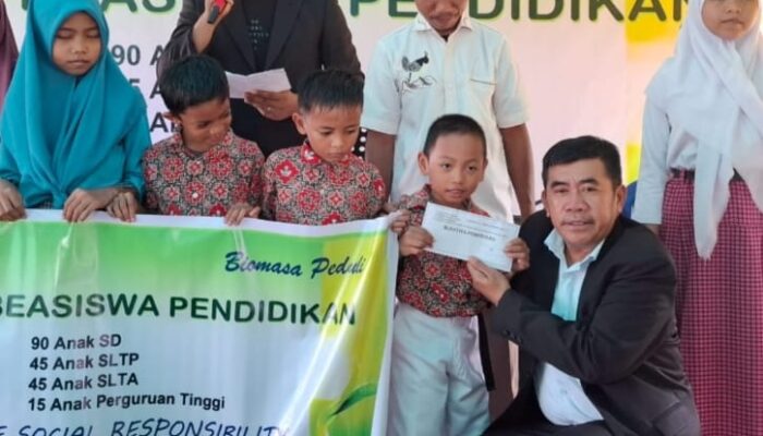 BJA Group Salurkan Beasiswa 195 Siswa dan Mahasiswa Pohuwato