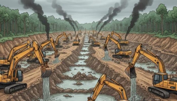 Operasi PETI Pohuwato Amankan Empat Ekskavator Selama Enam Hari