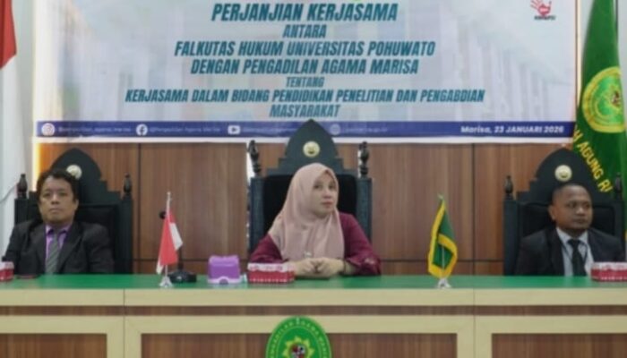 Fakultas Hukum UNIPO dan PA Marisa Teken MoU Kerja Sama