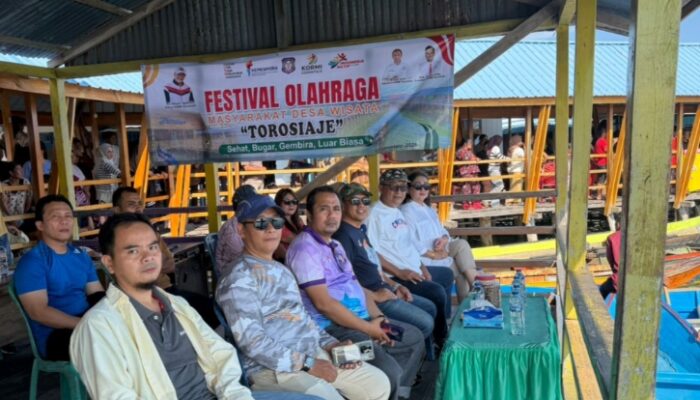 Hari Kedua Festival Olahraga di Torosiaje Meriah, Tarik Banyak Wisatawan