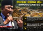 Mikson Kecam PETI di Hutan Nantu, Desak APH Tindak Tegas Pelaku