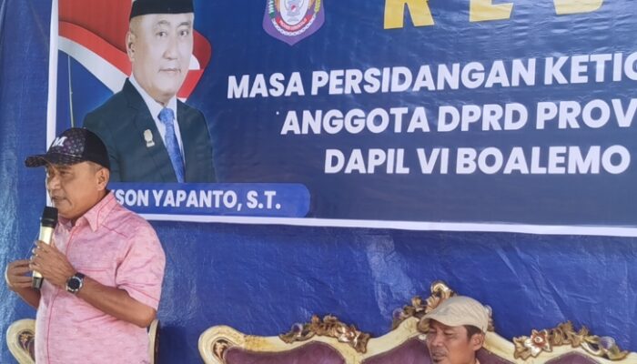 Reses Mikson di Desa Pohuwato Perjuangkan Kampung Nelayan dan Tanggul Banjir