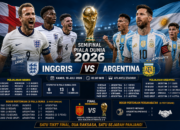 Head to Head Ketat, Inggris Tantang Argentina Rebut Tiket Final