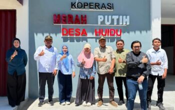 Gerai Koperasi Merah Putih Desa Huidu Rampung, Tinggal Lengkapi Fasilitas