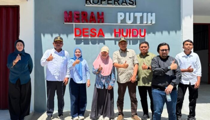 Gerai Koperasi Merah Putih Desa Huidu Rampung, Tinggal Lengkapi Fasilitas