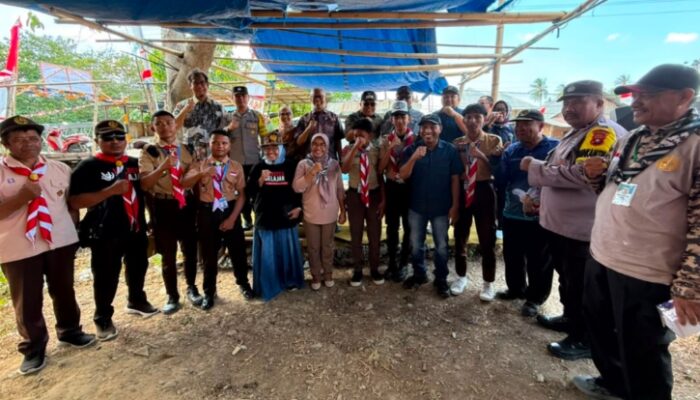Pani Gold Mine Fasilitasi Jembatan Bailey 42 Meter, Akses Warga Pulubala Kembali Terhubung