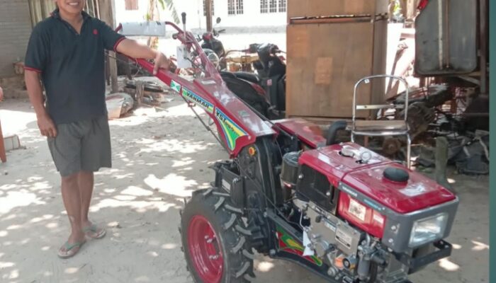 Petani NasDem Gorontalo Salurkan Traktor, Mikson Yapanto Komitmen Bantu Petani