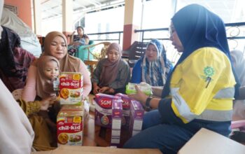Pani Gold Mine Salurkan Bantuan Gizi untuk Ibu Hamil dan Anak di Hulawa